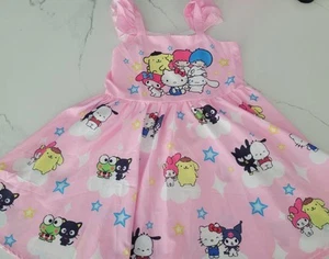Sanrio Pink 5/6 Flare Dress - Picture 1 of 5