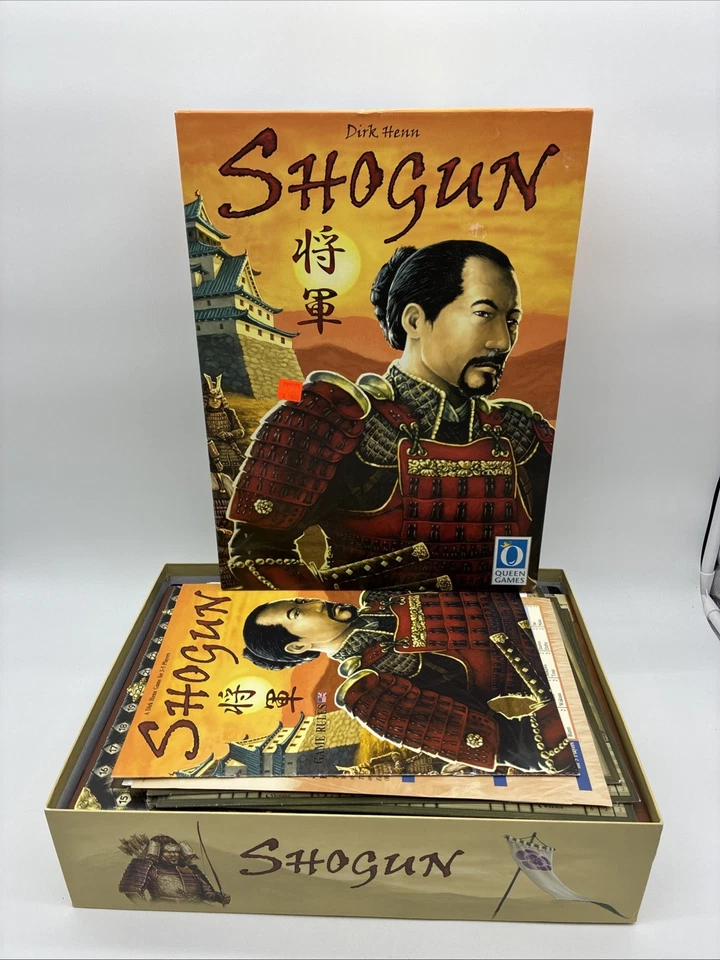 Queen Games Dirk Henn Shogun Board Game 2006 - Image 1 of 3