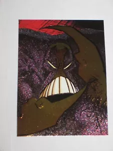 Tarjeta de inserción The MAXX 1993 lámina grabada #3 Sam Kieth arte casi nuevo/m rara Topps MTV - Imagen 1 de 6