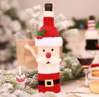 Wine Bottle Cover Christmas Table Decoration Santa Claus Diner Party Gift Uk