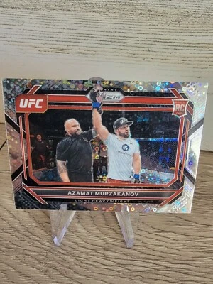 Azamat Murzakanov 2023 Panini Prizm UFC Undercard Disco Prizm RC #18 - Image 1 of 2