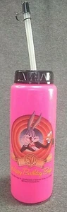 Vintage Rare 1989 Happy Birthday Bugs 50th Anniversary Bugs Bunny Water Bottle - Picture 1 of 9