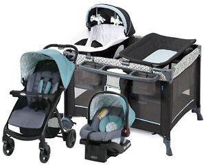 Baby Stroller with Car Seat Newborn Playard Travel System Transport Combo Set