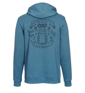Mountain Hardwear Mens MHW Pullover Hoodie Sweatshirt NWT 100% Cotton Blue XL - Picture 1 of 5