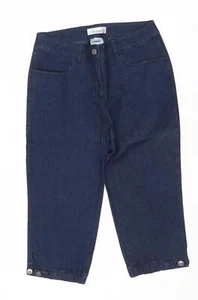 Linea Tesini gerade Damenjeans blau Baumwolle Größe 12 normaler Reißverschluss - Bild 1 von 10