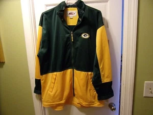 Chaqueta Green Bay Packers Talla 2X Cremallera Frontal Estrella Profesional Atlética Sin Usar De Colección - Imagen 1 de 3