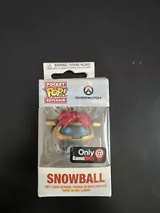 ¡Nuevo Overwatch Snowball Navidad Navidad Funko Bolsillo Pop! Llavero - Imagen 1 de 4