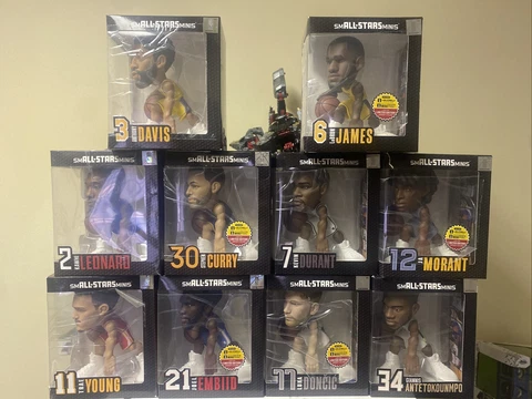 Lot of 10￼ Lebron,￼Young,￼Durant,￼ Leonard,￼￼ Curry,￼ Davis,￼ Morant, Giannis Cover