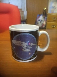 Vtg Star Trek USS Enterprise Mug - Picture 1 of 2