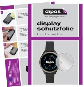 2x Displayschutzfolie für Fossil Sport Smartwatch Schutz glasklar dipos - Bild 1 von 4