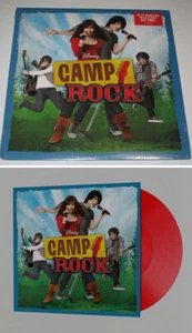 Rare "CAMP ROCK" RED VINYL DISNEY SOUNDTRACK - Demi Lovato JONAS BROTHERS Sealed - Picture 1 of 7