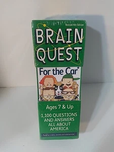 Brain Quest for the Car 1,100 Questions and Answers All about America Sealed - Picture 1 of 2