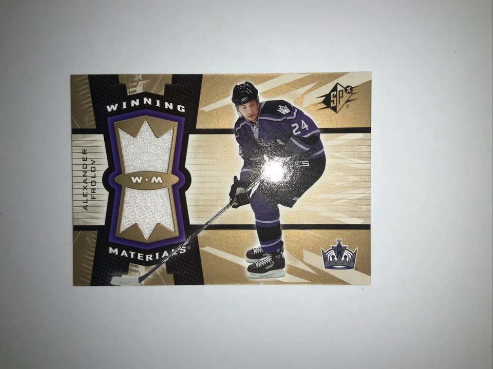 2006-07 Upper Deck SPx Winning Materials ALEXANDER FROLOV  Los Angeles Kings - Image 1 of 2