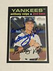 Anthony Volpe Topps Heritage Minors 2020 Autographed Personalized “To Gerard”