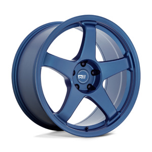 (Set of 4) Motegi MR151 CS5 Wheels 19x9.5 5x120 +40 mm Blue Rims 19'' Inch
