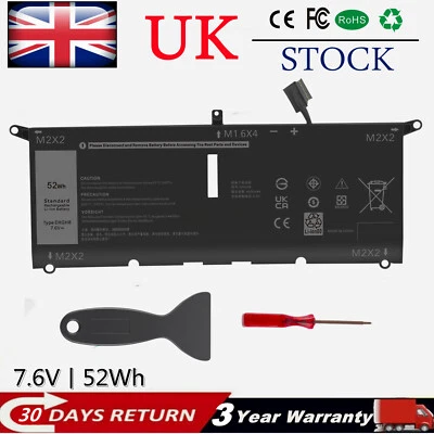 DXGH8 Battery For Dell XPS 9370 9380 Inspiron 13 5390 5391 7390 H754V P82G001 - Image 1 of 4