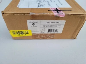 NEW Ortronics OR-DHMC1RU Double Sided Horizontal Cable Manager, Rack Mount 1RU - Picture 1 of 6