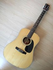 Akustikgitarre K.Country Kasuga Modell-Nr. D-180 natürliches Japan Vintage for sale