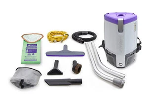 Commercial SuperCoach Pro 6 Backpack Vacuum Cleaner w/ 3 Year Warranty by ProTea - Picture 1 of 4