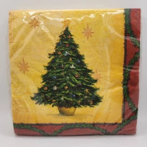 Holiday Splendour Weihnachtsbaum 2-lagig Einweg Papier Servietten Handtücher  - Bild 1 von 1