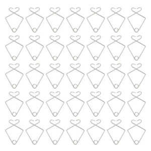 Ganchos de techo de acero 50 un. Ganchos de techo de caída Ganchos para azulejos para oficina hogar - Imagen 1 de 12