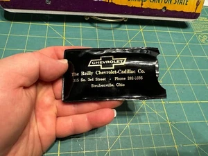 Vintage Reilly Chevrolet Inc Ohio Regen Motorhaube Mütze neu aus altem Lagerbestand — Werbung Sammlerstück - Bild 1 von 4