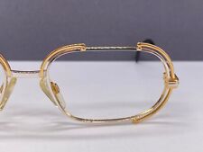 Cazal Eyeglasses Frames men woman Gold Rectangular 237 Full Rim Big Germany 80er
