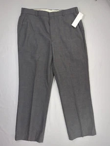 L.L. Pantalones de lana Bean Worsted pantalones para hombre 36x29 vintage gris banquero - Imagen 1 de 18