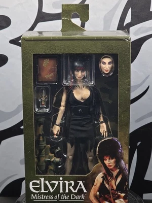 NECA Elvira Commando Mistress of the Dark Nuevo Precintado **Caja dañada** Foto 1 de 4