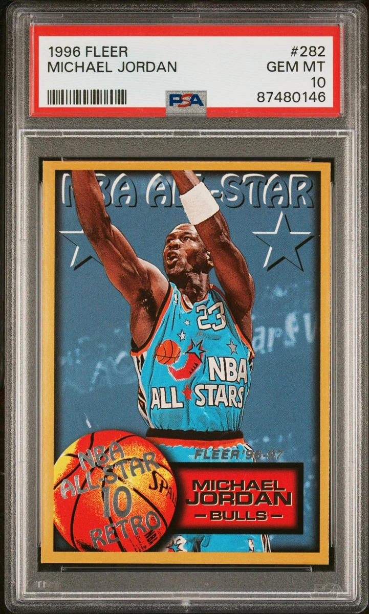 Michael Jordan PSA 10 Graded Basketball Trading Cards for sale | eBay