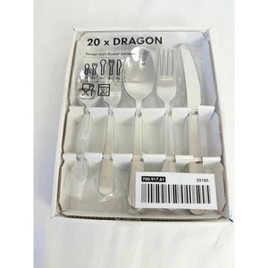 Neu mit Etikett Ikea Edelstahl 20-teiliges Drachenbesteckset - Bild 1 von 5