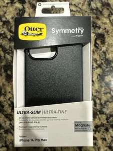 OtterBox SYMMETRY SERIES+ Case with MagSafe for iPhone 14 Pro Max - Black - Picture 1 of 1