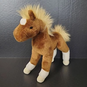 Douglas Cuddle Toys TEAK the Plush CHESTNUT FOAL Horse Stuffed Animal #2 - Picture 1 of 9