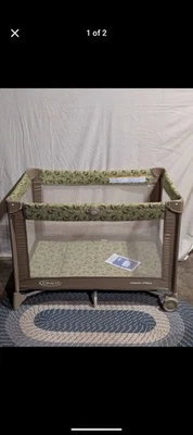 Graco Pack 'n Play Portátil Infantil Playard Limpio Libre de Humo, Sin Mascotas, Beige  Foto 1 de 2