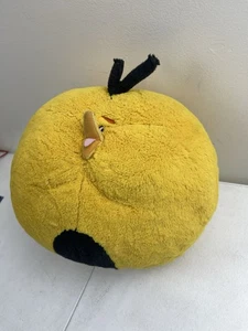 Angry Birds Yellow Inflated Bubbles Plush Globe Bird RARE No Sound 12” - Picture 1 of 7