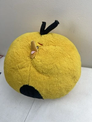 Angry Birds Yellow Inflated Bubbles Plush Globe Bird RARE No Sound 12” - Image 1 of 4