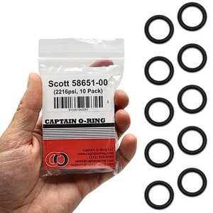 58651-00 O-Ringe für Scott Sherwood 2216psi SCBA Panzer (10er Pack) - Bild 1 von 5