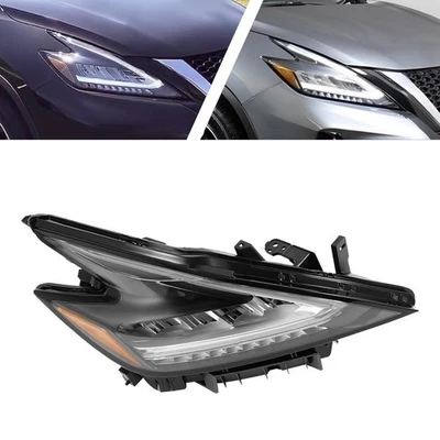 For 2019-2021 Nissan Murano LED Headlight Headlamp (8-Pins, LED) Left/Right Foto 1 de 4
