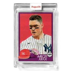 2021 Topps Project70®Card 519 Aaron Judge by Jacob Rochester -Free Shipping! - Picture 1 of 2