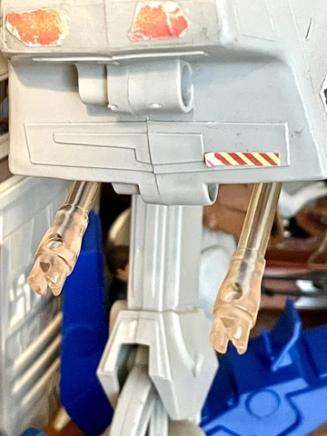 1981 VINTAGE KENNER STAR WARS AT-AT WALKER VEHICLE REPLACEMENT CHIN GUNS - PAIR! Cover