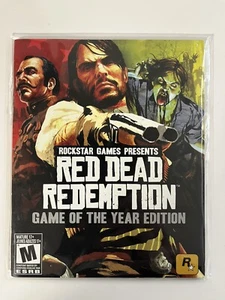 Red Dead Redemption Game of the Year Edition Manual Only (PlayStation 3, PS3) - Imagen 1 de 2