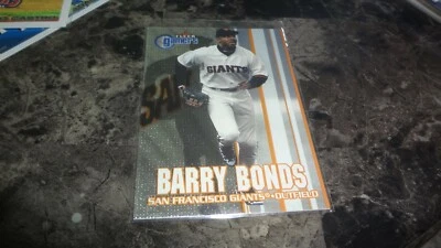 2000 FLEER GAMERS #79 BARRY BONDS BASEBALL  CARD - Image 1 of 3