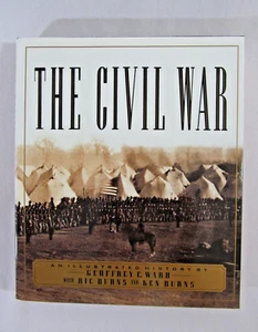 The Civil War Signed By Ken Burns 1st Edition 8th Printing - Picture 1 of 18