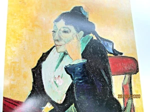 Impresión artística vintage Vincent van Gogh plato 21 La mujer de Arles Madame Ginoux - Imagen 1 de 6