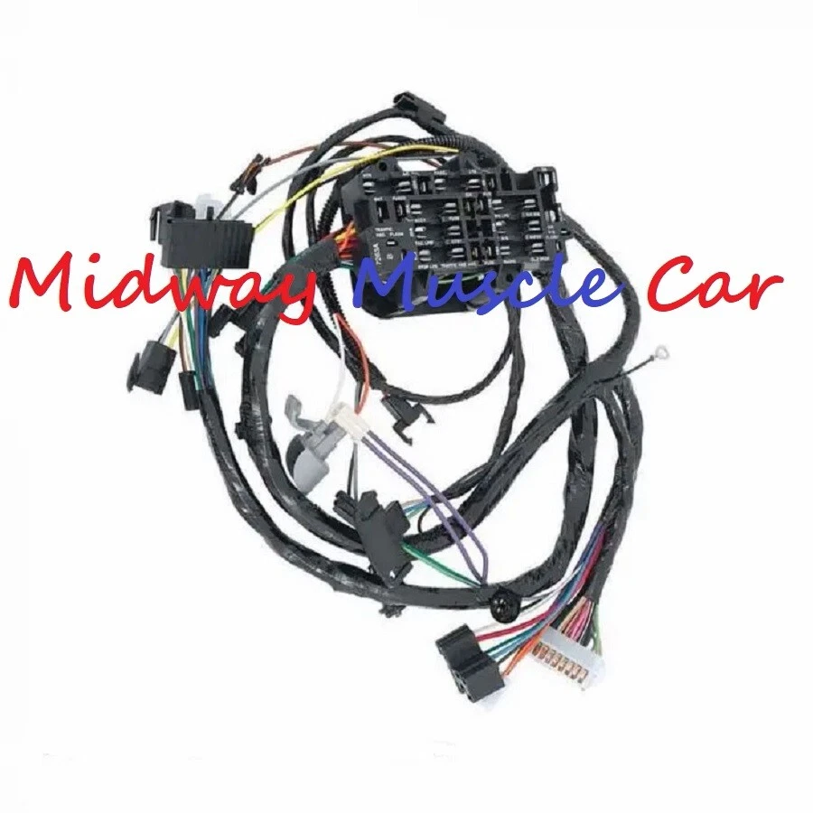 Arnés de cableado de tablero con bloque de fusibles Chevy GMC 75-78 camioneta blazer suburbano Foto 1 de 1