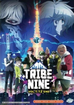 Anime DVD TRIBE NINE Vol 1-12 END Complete ENGLISH DUB Box Set FAST P&P - Image 1 of 4