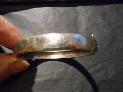 Ancien bracelet d'enfant - argent  XIX - Photo 1/3