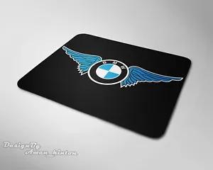 Costum Mouse Pad Bmw Wing Logo New Mouse Mad - Picture 1 of 2