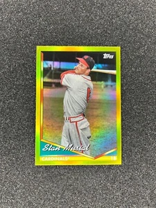 2024 Topps Archives lámina de oro Cardenales de San Luis / Stan Musial - Imagen 1 de 2
