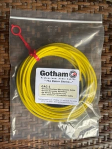 Gotham GAC-3 Classic Microphone Cable Assembly 10 foot - Picture 1 of 2